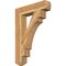 Ekena Millwork Merced Craftsman Rough Sawn Bracket, Western Red Cedar, 6"W x 30"D x 42"H BKT06X30X42MRC04RWR - alternate 1